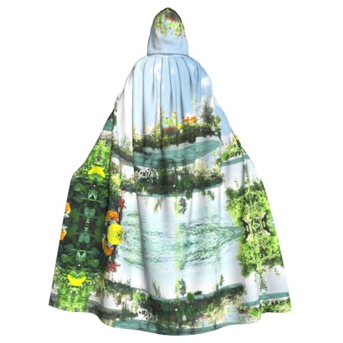 WZYWHJ Umhang mit hängendem Landschaftsbild, Aldult Qualität, Cosplay-Poncho mit Kapuze, Umhang für Damen und Herren, Halloween WZYWHJ Umhang mit hängendem Landschaftsbild, Aldult Qualität, Cosplay-Poncho mit Kapuze, Umhang für Damen und Herren, Halloween von WZYWHJ