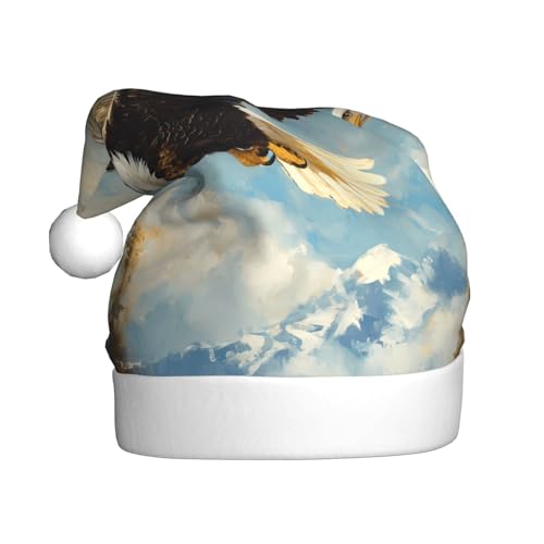 WZYWHJ Weihnachtsmütze für Erwachsene – Ornament-Stirnband für Feiertage, Partys und Kostümveranstaltungen, Adlermuster WZYWHJ Weihnachtsmütze für Erwachsene – Ornament-Stirnband für Feiertage, Partys und Kostümveranstaltungen, Adlermuster von WZYWHJ