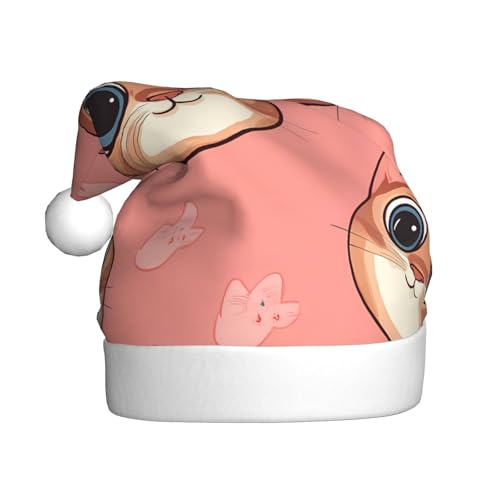 WZYWHJ Weihnachtsmütze für Erwachsene – Ornament-Stirnband für Feiertage, Partys und Kostümveranstaltungen, Katzenkopf-Muster WZYWHJ Weihnachtsmütze für Erwachsene – Ornament-Stirnband für Feiertage, Partys und Kostümveranstaltungen, Katzenkopf-Muster von WZYWHJ