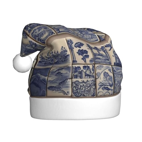 WZYWHJ Weihnachtsmütze für Erwachsene – Ornament-Stirnband für Feiertage, Partys und Kostümveranstaltungen, Sbon-Fliesen-Muster WZYWHJ Weihnachtsmütze für Erwachsene – Ornament-Stirnband für Feiertage, Partys und Kostümveranstaltungen, Sbon-Fliesen-Muster von WZYWHJ