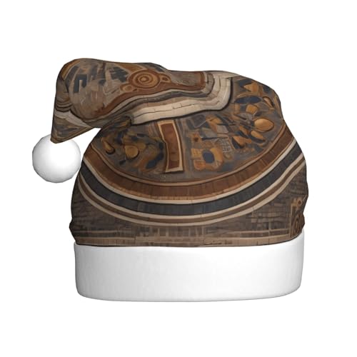 WZYWHJ Weihnachtsmütze für Erwachsene – Ornament-Stirnband für Feiertage, Partys und Kostümveranstaltungen, Zantine-Mosaikmuster WZYWHJ Weihnachtsmütze für Erwachsene – Ornament-Stirnband für Feiertage, Partys und Kostümveranstaltungen, Zantine-Mosaikmuster von WZYWHJ