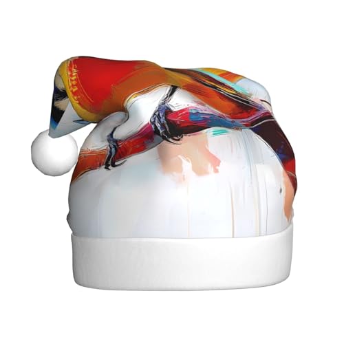 WZYWHJ Weihnachtsmütze für Erwachsene – Ornament-Stirnband für Feiertage, Partys und Kostümveranstaltungen, niedliches Vogelmuster WZYWHJ Weihnachtsmütze für Erwachsene – Ornament-Stirnband für Feiertage, Partys und Kostümveranstaltungen, niedliches Vogelmuster von WZYWHJ