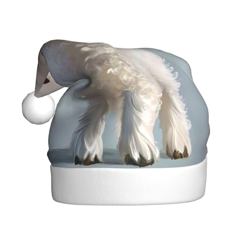 WZYWHJ Weihnachtsmütze für Erwachsene – Ornament-Stirnband für Feiertage, Partys und Kostümveranstaltungen, sanftes Lammmuster WZYWHJ Weihnachtsmütze für Erwachsene – Ornament-Stirnband für Feiertage, Partys und Kostümveranstaltungen, sanftes Lammmuster von WZYWHJ