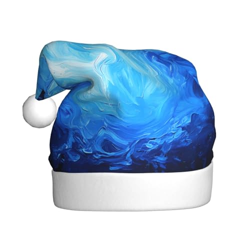 WZYWHJ Weihnachtsmütze für Erwachsene – Ornament-Stirnband für Feiertagspartys und Kostümveranstaltungen, Blaugeist, Flammenmuster WZYWHJ Weihnachtsmütze für Erwachsene – Ornament-Stirnband für Feiertagspartys und Kostümveranstaltungen, Blaugeist, Flammenmuster von WZYWHJ