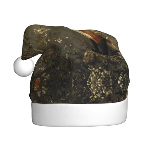 WZYWHJ Weihnachtsmütze für Erwachsene – Ornament-Stirnband für Feiertagspartys und Kostümveranstaltungen, Fuchs-Jagdmuster WZYWHJ Weihnachtsmütze für Erwachsene – Ornament-Stirnband für Feiertagspartys und Kostümveranstaltungen, Fuchs-Jagdmuster von WZYWHJ