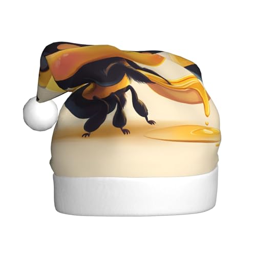 WZYWHJ Weihnachtsmütze für Erwachsene – Ornament-Stirnband für Feiertagspartys und Kostümveranstaltungen, niedliches Bienenmuster WZYWHJ Weihnachtsmütze für Erwachsene – Ornament-Stirnband für Feiertagspartys und Kostümveranstaltungen, niedliches Bienenmuster von WZYWHJ