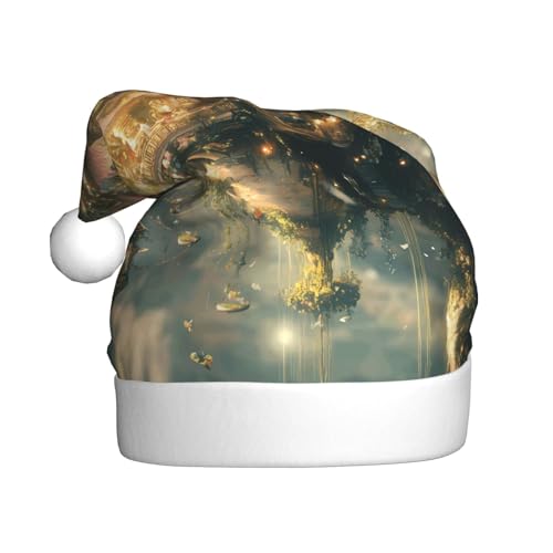 WZYWHJ Weihnachtsmütze für Erwachsene – Ornament-Stirnband für Feiertagspartys und Kostümveranstaltungen, schönes Wunderland-Muster WZYWHJ Weihnachtsmütze für Erwachsene – Ornament-Stirnband für Feiertagspartys und Kostümveranstaltungen, schönes Wunderland-Muster von WZYWHJ