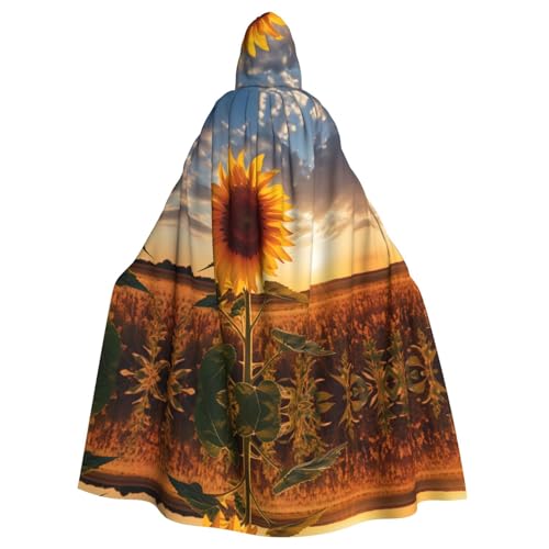 WZYWHJ Wunderschöner Cosplay-Poncho mit Sonnenblumenmuster, für Damen und Herren, Halloween-Party WZYWHJ Wunderschöner Cosplay-Poncho mit Sonnenblumenmuster, für Damen und Herren, Halloween-Party von WZYWHJ