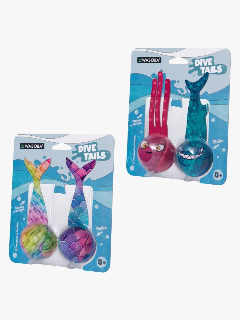 Waboba Dive Tails Tauchspielzeug 2er-Pack, Gemischt von Waboba