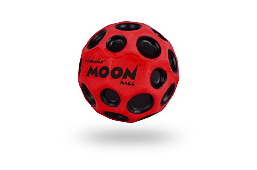 Waboba Moon Ball Extreme Bouncing Crazy Spinning Ball - Black & Red von Waboba