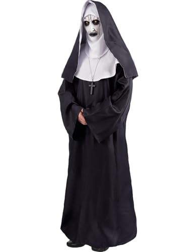Wabolay Nonne Kostüm für Damen Gruselige Männer Halloween Kostüme Übergröße Erwachsene Böse die Nonne Outfit Cosplay Party Gewohnheit Anzug Set 3XL Wabolay Nonne Kostüm für Damen Gruselige Männer Halloween Kostüme Übergröße Erwachsene Böse die Nonne Outfit Cosplay Party Gewohnheit Anzug Set 3XL von Wabolay