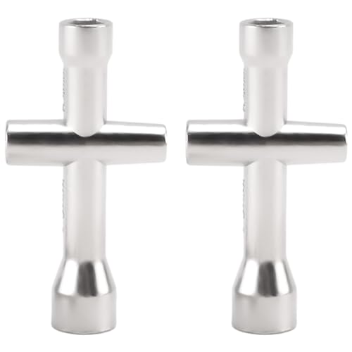 Wadakada Spielzeug ZubehöR 4/5 / 5,5 / 7Mm Kreuz SchlüSsel HüLse für Schrauben SchlüSsel RC 80132 für Modell Auto Rad Werkzeug von Wadakada