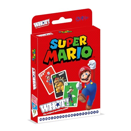 Waddingtons Number 1 Super Mario WHOT! - Kartenspiel für Kinder ab 5 Jahren, für 2-6 Spieler Kartenanpassen und Wahrnehmung - Geschenk für Baby ab 5 Jahren Waddingtons Number 1 Super Mario WHOT! - Kartenspiel für Kinder ab 5 Jahren, für 2-6 Spieler Kartenanpassen und Wahrnehmung - Geschenk für Baby ab 5 Jahren von Waddingtons Number 1