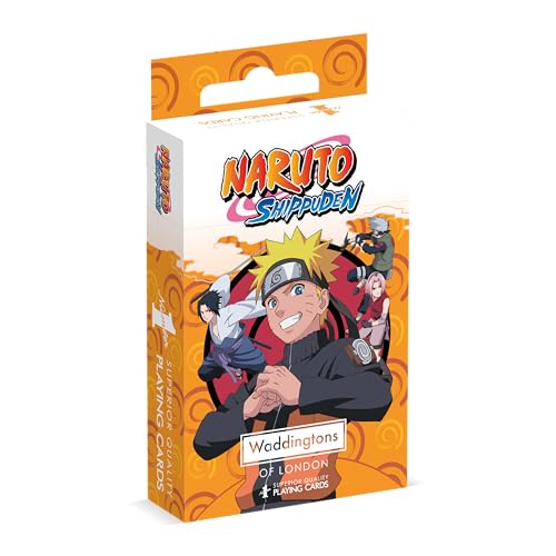 Winning Moves - Number 1 Spielkarten - Naruto - Kartenspiel - Alter 6+ - Deutsch von Waddingtons Number 1
