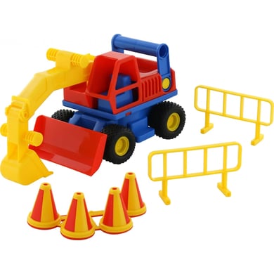 WADER QUALITY TOYS ConsTruck Bagger von Wader Quality Toys