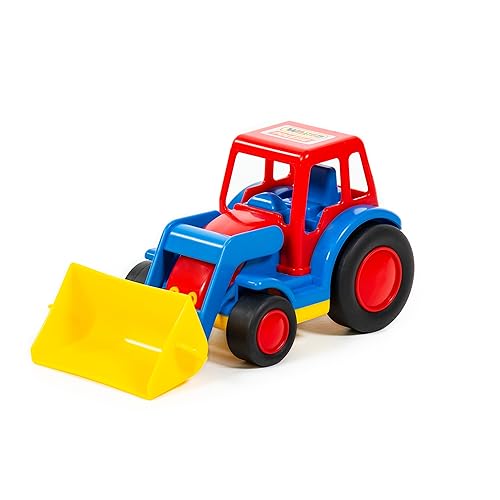 WADER Basics Traktor mit Frontschaufel von Wader Quality Toys