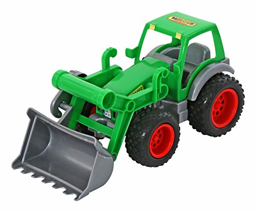 WADER Farmer Technic Traktor mit Frontschaufel Frontlader von Wader Quality Toys