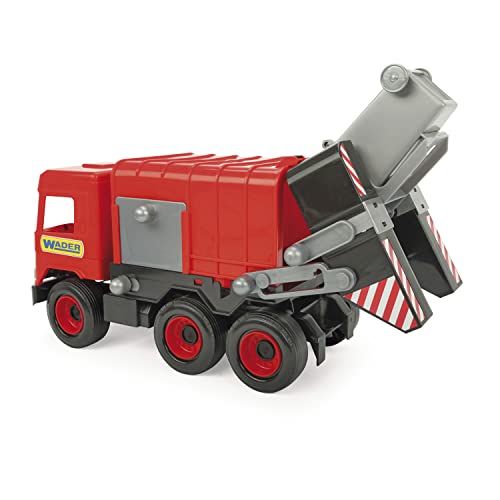 Middle Truck Smieciarka czerwona w kartonie von Wader Quality Toys