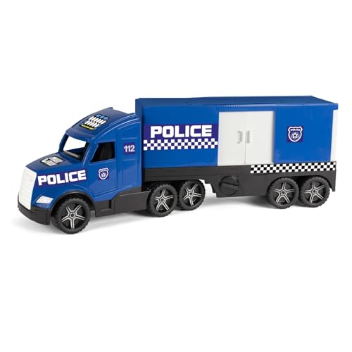 Wader 36201 - Magic Truck Polizeieinsatzfahrzeug mit Seitentür, Größe ca. 79 cm, für Kinder ab 3 Jahren, geeignet als Geschenk für kreatives Spielen Wader 36201 - Magic Truck Polizeieinsatzfahrzeug mit Seitentür, Größe ca. 79 cm, für Kinder ab 3 Jahren, geeignet als Geschenk für kreatives Spielen von Wader