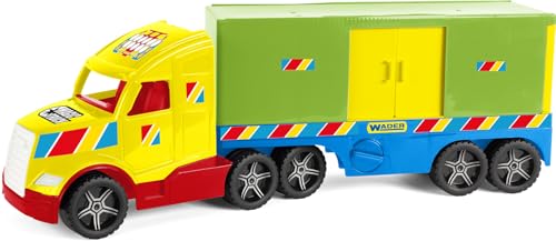Wader 36311 - Magic Truck Container-Fahrzeug mit Seitentür, Größe ca. 79 cm, für Kinder ab 3 Jahren, geeignet als Geschenk für kreatives Spielen Wader 36311 - Magic Truck Container-Fahrzeug mit Seitentür, Größe ca. 79 cm, für Kinder ab 3 Jahren, geeignet als Geschenk für kreatives Spielen von Wader