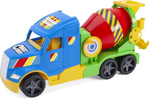 Wader 36341 - Magic Truck Betonmischer, Größe ca. 59,5 cm, für Kinder ab 3 Jahren, geeignet als Geschenk für kreatives Spielen Wader 36341 - Magic Truck Betonmischer, Größe ca. 59,5 cm, für Kinder ab 3 Jahren, geeignet als Geschenk für kreatives Spielen von Wader