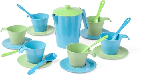 Wader 43130 - Replay Tee Set für 6 Personen, 20 Teile, Größe ca. 26,5 cm, für Kinder ab 12 Monaten, geeignet für Mikrowelle und Spülmaschine Wader 43130 - Replay Tee Set für 6 Personen, 20 Teile, Größe ca. 26,5 cm, für Kinder ab 12 Monaten, geeignet für Mikrowelle und Spülmaschine von Wader