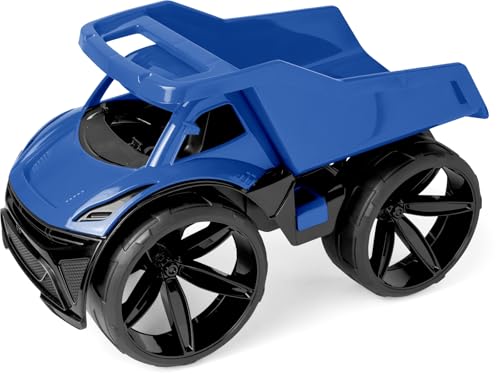 Wader 64020 - Maximus Kipper in Blau mit feststellbarer Mulde und Breiten Reifen, Größe ca. 59 cm, für Kinder ab 12 Monaten, geeignet als Geschenk für kreatives Spielen Wader 64020 - Maximus Kipper in Blau mit feststellbarer Mulde und Breiten Reifen, Größe ca. 59 cm, für Kinder ab 12 Monaten, geeignet als Geschenk für kreatives Spielen von Wader