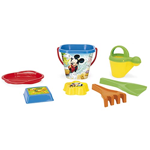 Wader 77142 - Eimergarnitur DISNEY Winnie Pooh mit Eimer, Sieb, Sandmühle, Schaufel, Rechen und 2 Sandformen, 7 teilig, mehrfarbig, ab 12 Monaten, ca. 20 cm, für fantasievolles Spielen Wader 77142 - Eimergarnitur DISNEY Winnie Pooh mit Eimer, Sieb, Sandmühle, Schaufel, Rechen und 2 Sandformen, 7 teilig, mehrfarbig, ab 12 Monaten, ca. 20 cm, für fantasievolles Spielen von Wader
