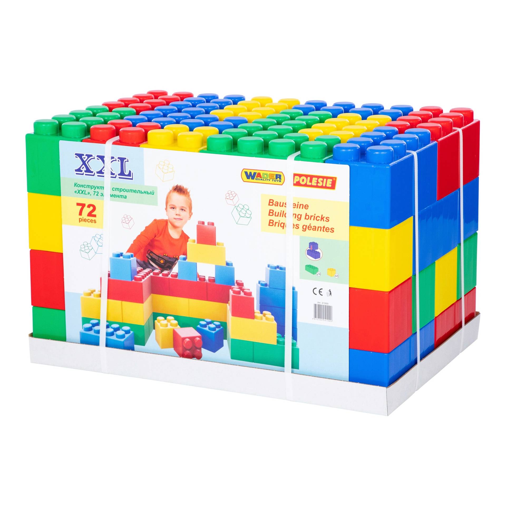 Wader Bausteine XXL 72-tlg. von Wader