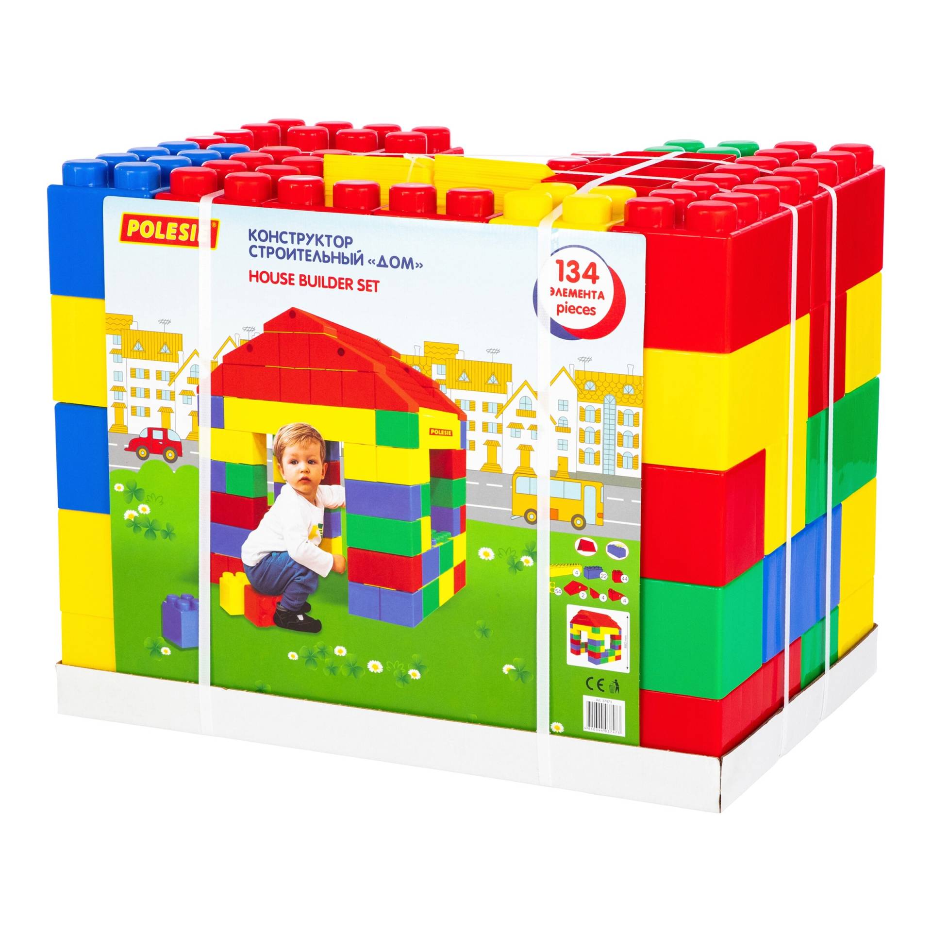 Wader Bausteine XXL Haus 134-tlg. von Wader