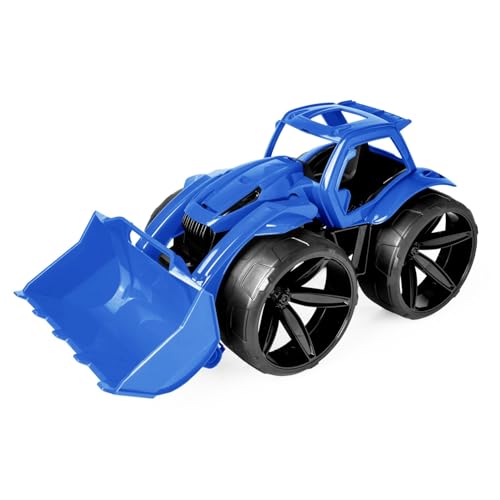 Wader Maximus Bulldozer Bagger, großes Spielzeug, Haus, Garten, Strand, Blau Wader Maximus Bulldozer Bagger, großes Spielzeug, Haus, Garten, Strand, Blau von Wader