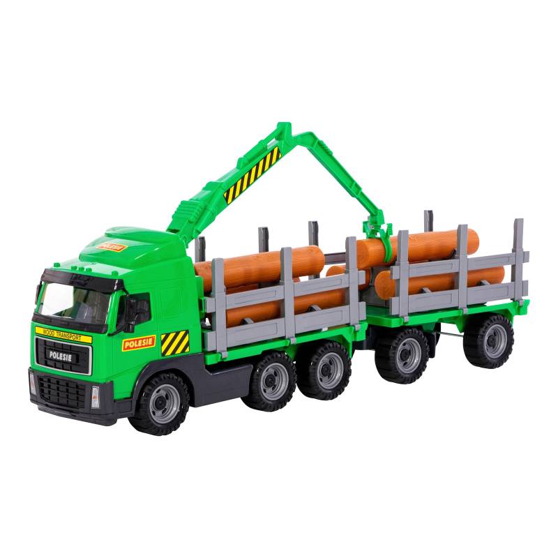 Wader PowerTruck Holzfrachter mit Anhänger von Wader