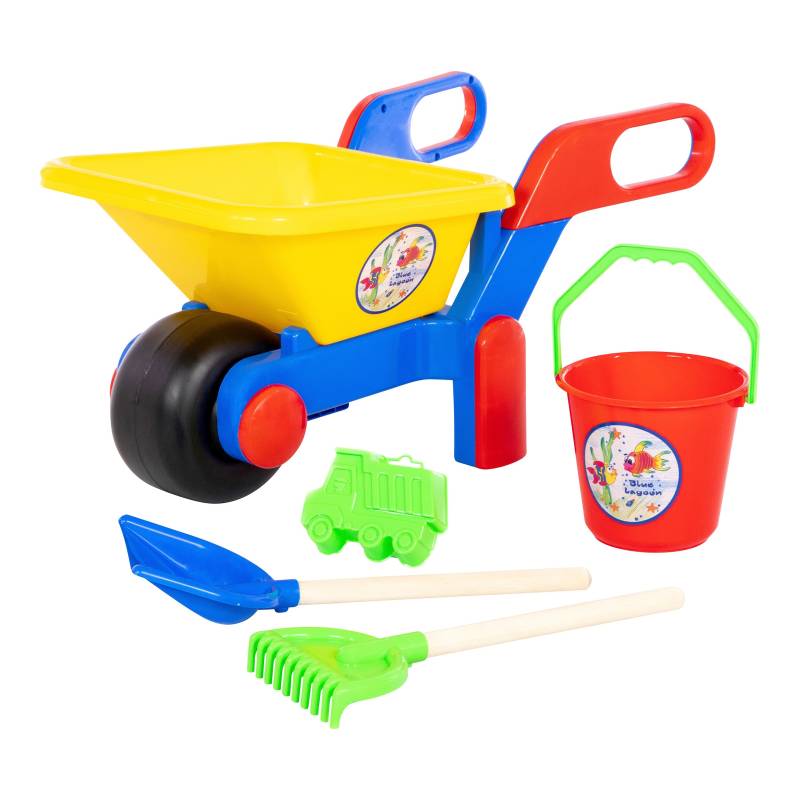 Wader Schubkarre gefüllt 5-tlg. von Wader