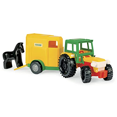 Wader Traktor mit Pferdeanhänger von Wader