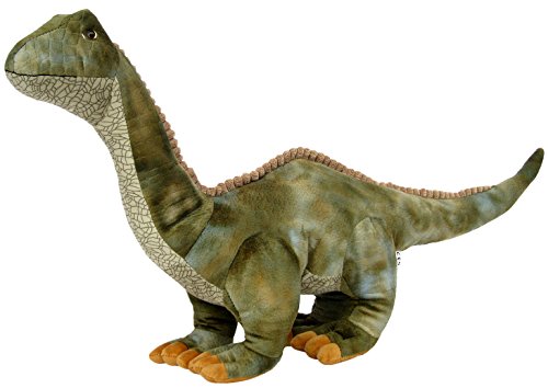 Wagner 4502 - Plüschtier Dinosaurier XXL Brontosaurus - 81 cm Gross - Dino Brontosaurier Kuscheltier von Wagner·Stofftiere