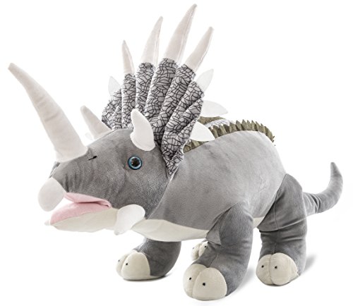 Wagner 4503 - Plüschtier XXL Dinosaurier Triceratops - 85 cm Gross - Dino Kuscheltier von Wagner·Stofftiere