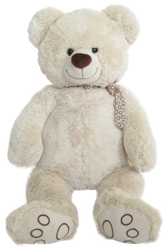 Wagner 9036 - XL Plüschbär Teddy Bär - 55 cm groß - weiß - Teddybär von Wagner·Stofftiere