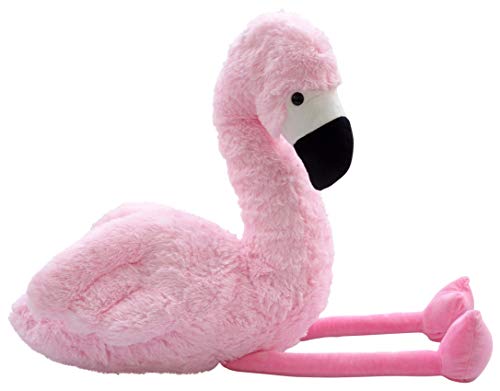 Wagner 9088 - Riesen Plüschtier XXL Plüsch Flamingo - 92 cm Gross in rosa-pink Kuscheltier Vogel von Wagner·Stofftiere
