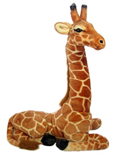 Wagner Plüschtier Giraffe - sitzened - 85 cm Plüschgiraffe Stoffgiraffe Kuscheltier von Wagner·Stofftiere