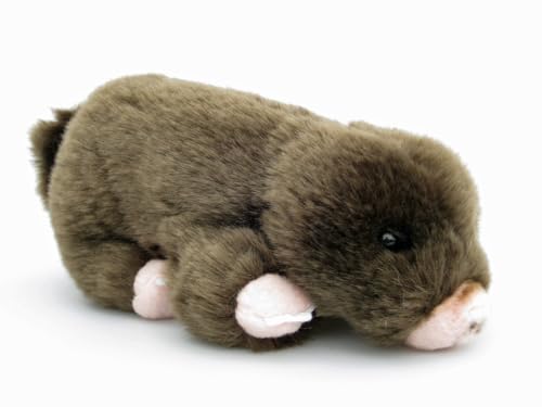 Plüschtier Maulwurf - schwarz - lebensecht Stofftier Kuscheltier von Wagner·Stofftiere