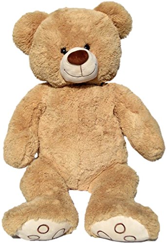 Wagner 9025 - Riesen XXL Teddybär 100 cm groß in hell-braun - Plüschbär Kuschelbär Teddy Bär von Wagner·Stofftiere