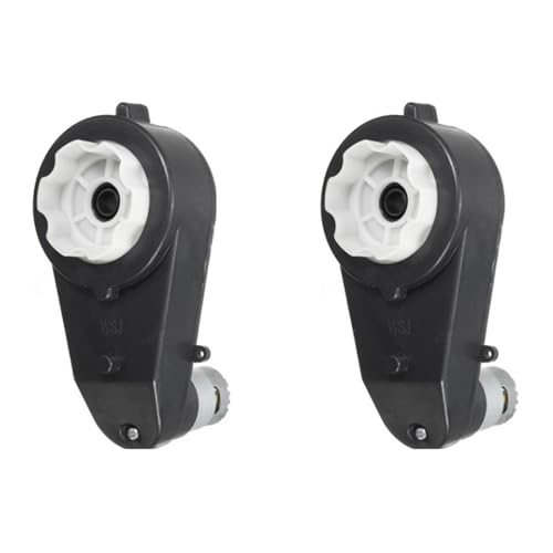 Waiecne 2X 12V550 Getriebe 40000 Min mit Leitung Kinder Elektroauto Spielzeugauto Motor Kinderwagen Zubehör von Waiecne