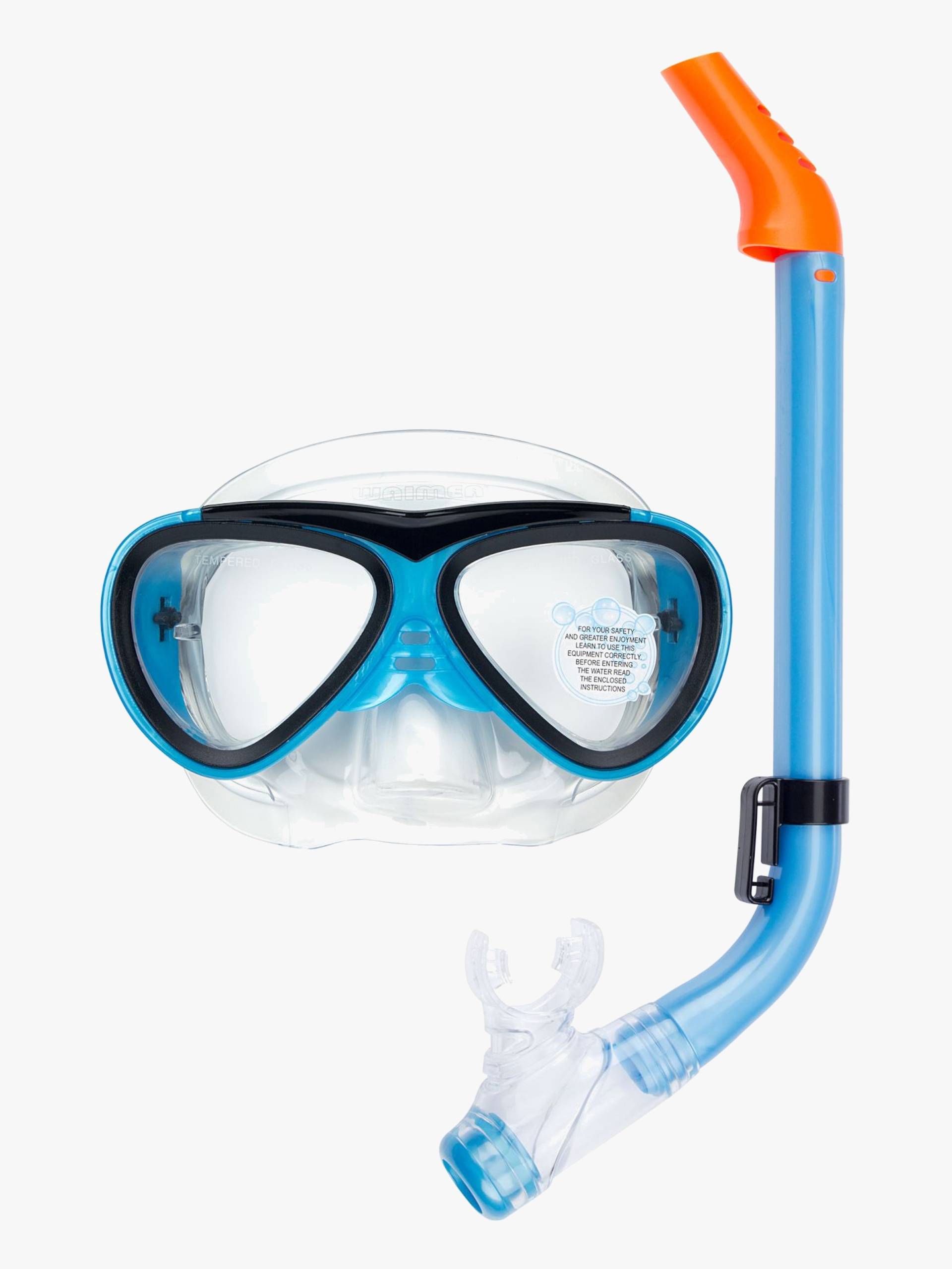 Waimea Taucherbrille mit Schnorchel, Blau Waimea Taucherbrille mit Schnorchel, Blau von Waimea
