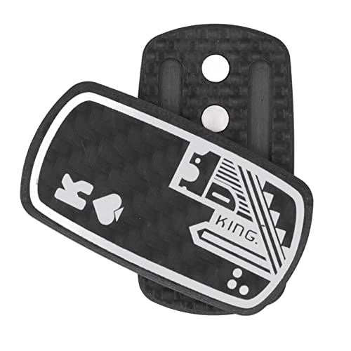 Magnetschieber, Spielzeug, Metall, Poker Fidget Slider, ADHS, Autismus, Angst, Stressabbau, EDC Fidget Slider, Spielzeug für Erwachsene, Dekompression, Haptik, 5 x 2,8 x 1 cm, Kohlefaser (Typ K) von Wakects