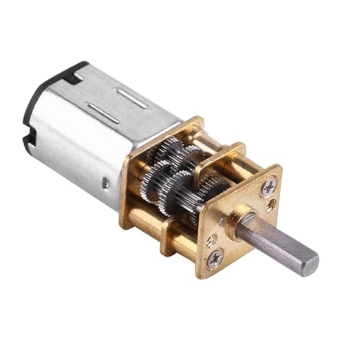 Wakects DCGEAR Motor, Praktisch Hochwertige Schöne Schöne Bequem für Zuhause (6 V 10 U/min) von Wakects