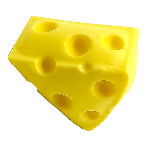 Wakects Käse -Squeeze -Spielzeug, Stressabbau Künstliches Lebensmittelmodell mit Realistischem Design Weiches TPR -Material für Bürohausreisen Wakects Käse -Squeeze -Spielzeug, Stressabbau Künstliches Lebensmittelmodell mit Realistischem Design Weiches TPR -Material für Bürohausreisen von Wakects