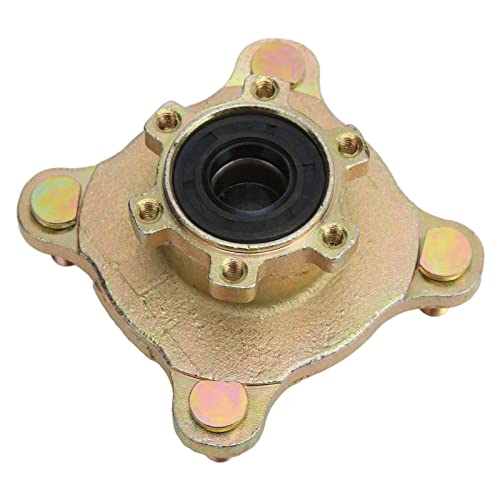 Wakects Stahllegierung Bremsrad Rim Hub Frontscheibenscheibe Hub Rand für 110ccm Go Kart ATV 4 mit Kupferbeschichtung Wakects Stahllegierung Bremsrad Rim Hub Frontscheibenscheibe Hub Rand für 110ccm Go Kart ATV 4 mit Kupferbeschichtung von Wakects