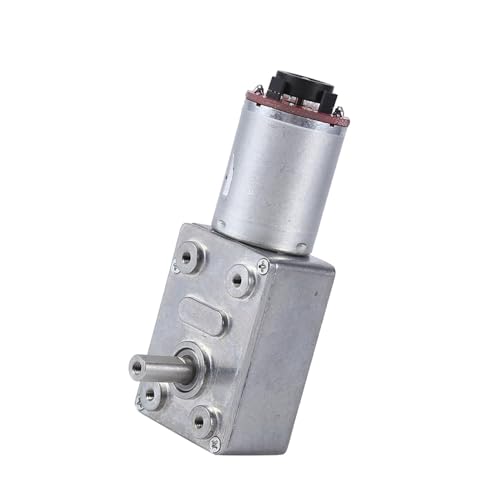 Wakects Zahnradmotor 12V DC 40 U/Min Hohe Drehmoment -Wurm -Wurmgetriebe Motor, Stabil (10RPM) von Wakects