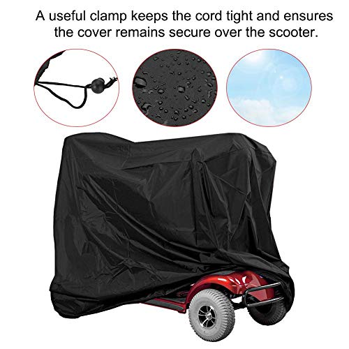 Wasserdichte Rollerabdeckung Rollstuhl Abdeckung für Rollstühle zum Schutz des Scooters vor Sonnenlichtschäden190 x 71 x 117 cm Wasserdichte Rollerabdeckung Rollstuhl Abdeckung für Rollstühle zum Schutz des Scooters vor Sonnenlichtschäden190 x 71 x 117 cm von Wakects