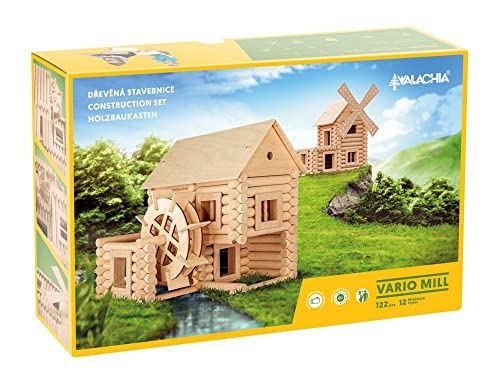 Walachia Verschiedene Mühlen-Sets aus Holz, 122 Stück Walachia Verschiedene Mühlen-Sets aus Holz, 122 Stück von Walachia